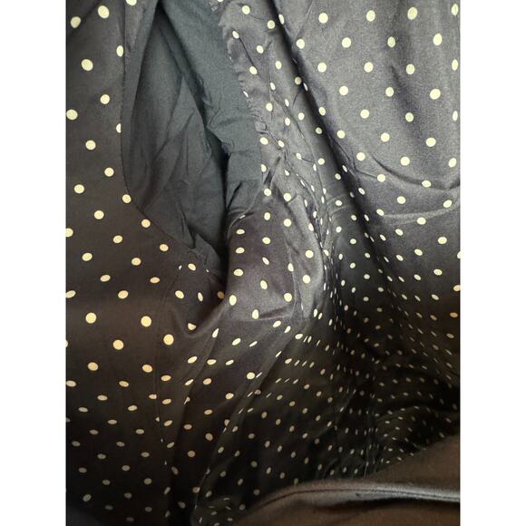 CHICO'S blue cotton blend classic blazer jacket size 2 (L) - Picture 5 of 7